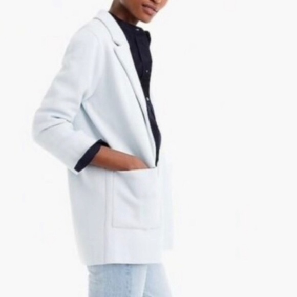 J. Crew Sweaters - J. Crew Sophie Open Front Sweater Blazer Blue XS
